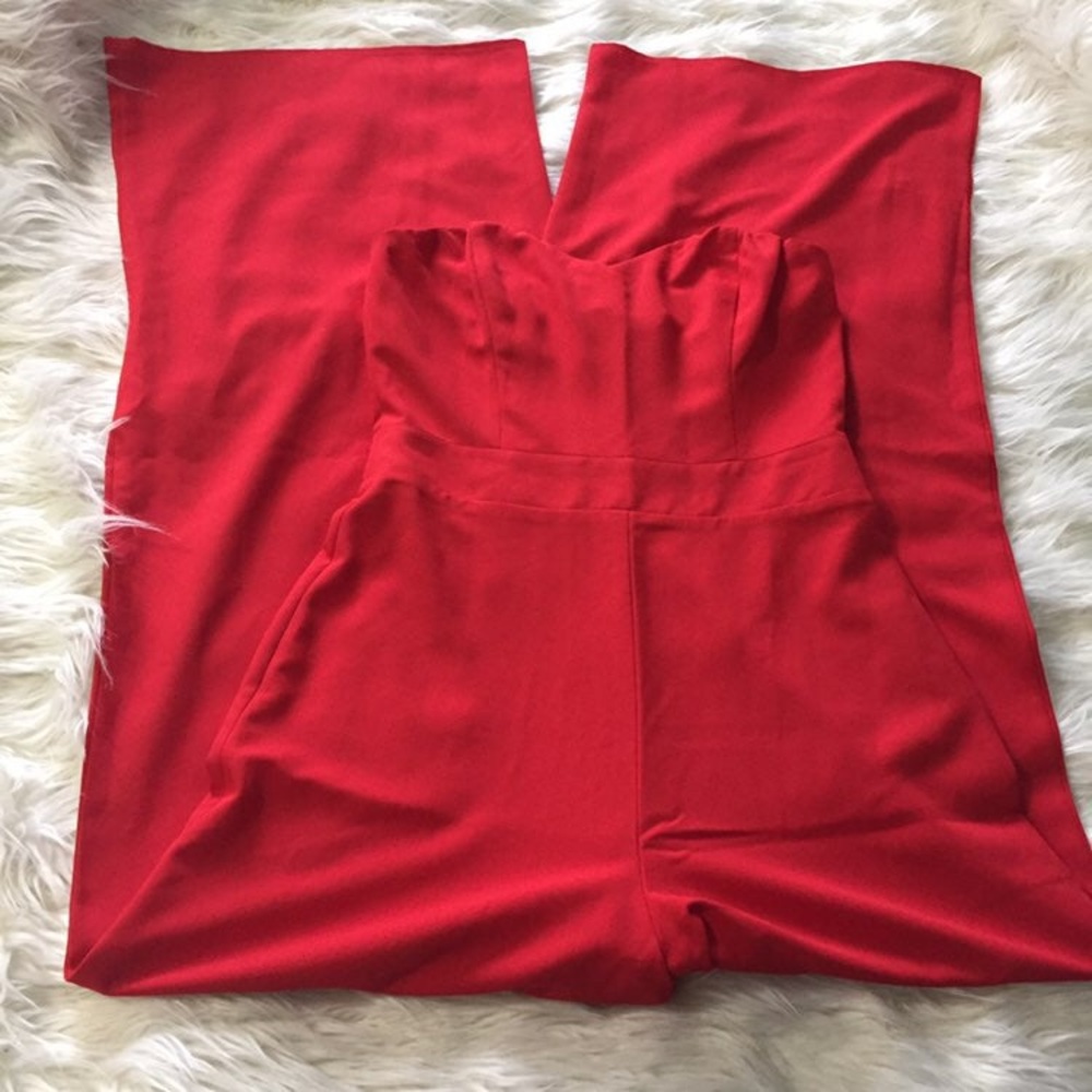 EXPRESS Sweetheart Strapless Romper - Picture 4 of 7